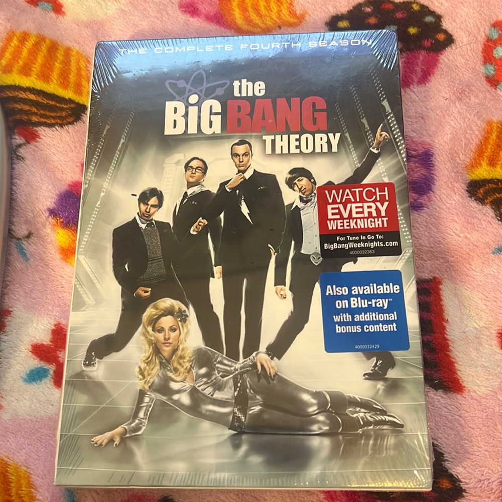 Big bang theory season four dvd